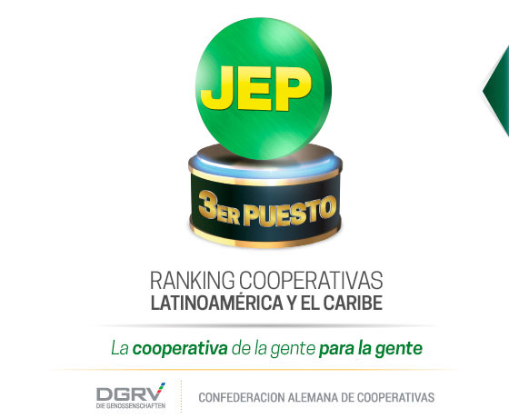 3er. lugar Ranking Cooperativas Latinoamérica y el Caribe