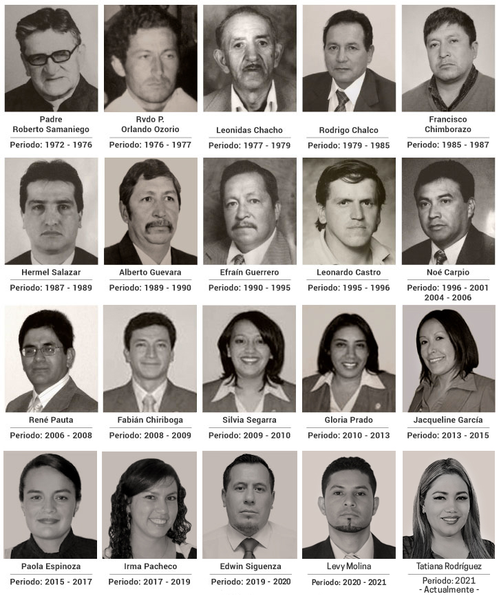 Presidentes de la Cooperativa de Ahorro y Crédito JEP