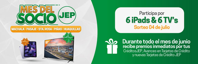 ¡El Mes del Socio JEP llegó a la provincia de El Oro!