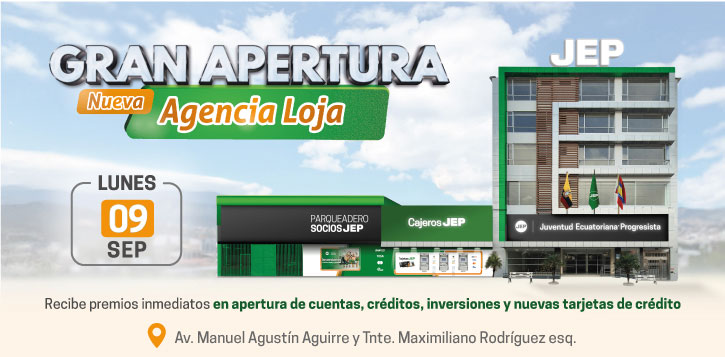 Nueva agencia JEP Loja