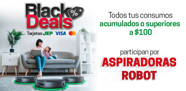 Black deals con Tarjetas Jep