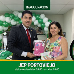 Nueva Agencia JEP en Portoviejo