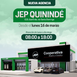 Nueva Agencia JEP en Quinindé
