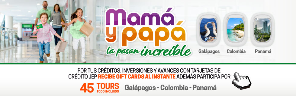 Papá y mamá la pasan increíble con la JEP juntos es posible