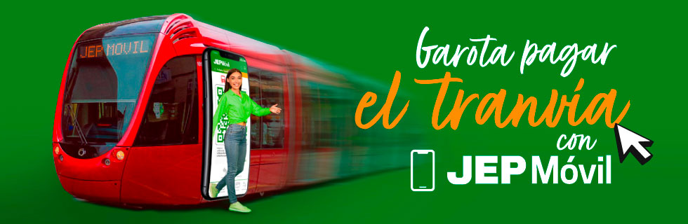 Paga tu pasaje del Tranvía con JEPMóvil